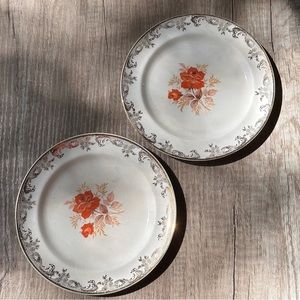 1930s Vintage Oven Proof Empress China Sears Roebuck & Co 22k Carat Gold